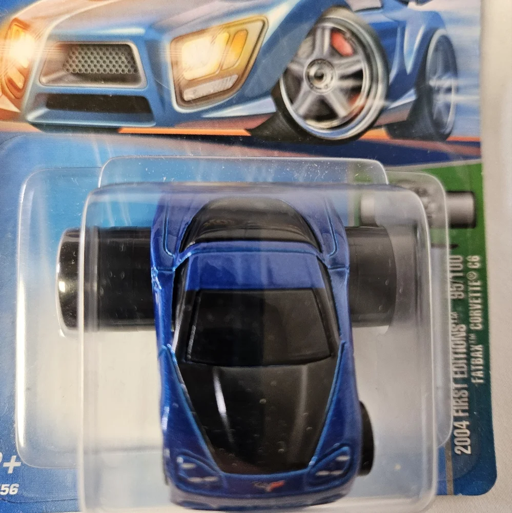 Hot Wheels 2004‎ First Editions 95/100 Fatbax 2005 Corvette Original Packaging